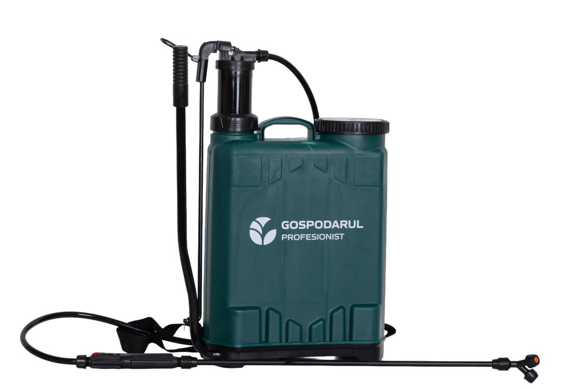 Pompa de stropit Gospodarul Profesionist 12L, manuala, 4 bar, 3 duze incluse