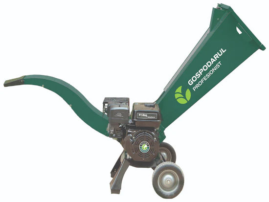 Tocator de crengi orizontal Gospodarul Profesionist GP, 8 CP, motor 4 timpi OHV, taiere pana la 60 mm