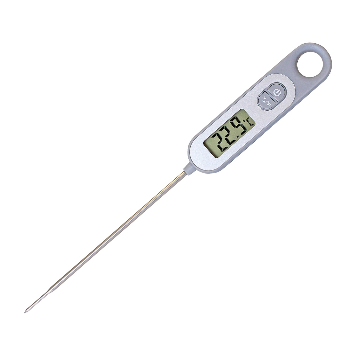Termometru Alimentar Digital HG TM 01 cu Sonda Inox 15 cm, Masurare -50°C pana la +300°C, Afisaj LCD, Baterie Inclusa