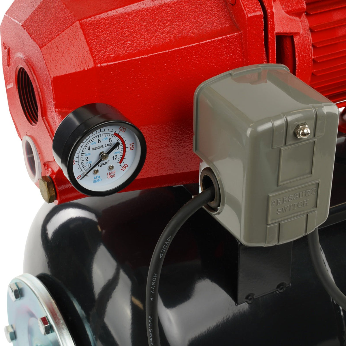 Hidrofor cu ejector Aquatic Elefant AutoDP255, 750W, 48L/min, 25m adancime absorbtie, vas 24L, 220V