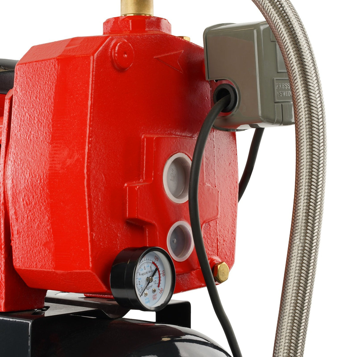 Hidrofor cu ejector Elefant AutoDP505 1250W, 45m aspiratie, 74m refulare, debit 100L/min, rezervor 24L, 1 1/2”, fonta