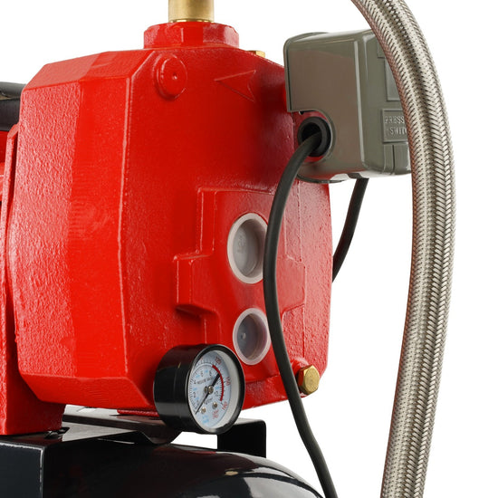 Hidrofor cu ejector Elefant AutoDP505 1250W, 45m aspiratie, 74m refulare, debit 100L/min, rezervor 24L, 1 1/2”, fonta