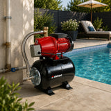 Hidrofor Elefant AUTOJET80S, 1000W, 50 l/min, rezervor 24L, inox-otel - detaliu 2