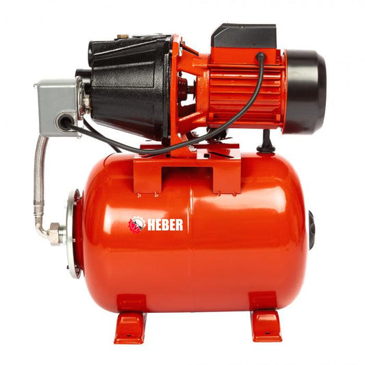 Hidrofor Heber AutoJet80S, 24L, 1000W, 50l/min, H refulare 40m, cu turbina din inox - ZEP.RO - Ți-e la îndemână!