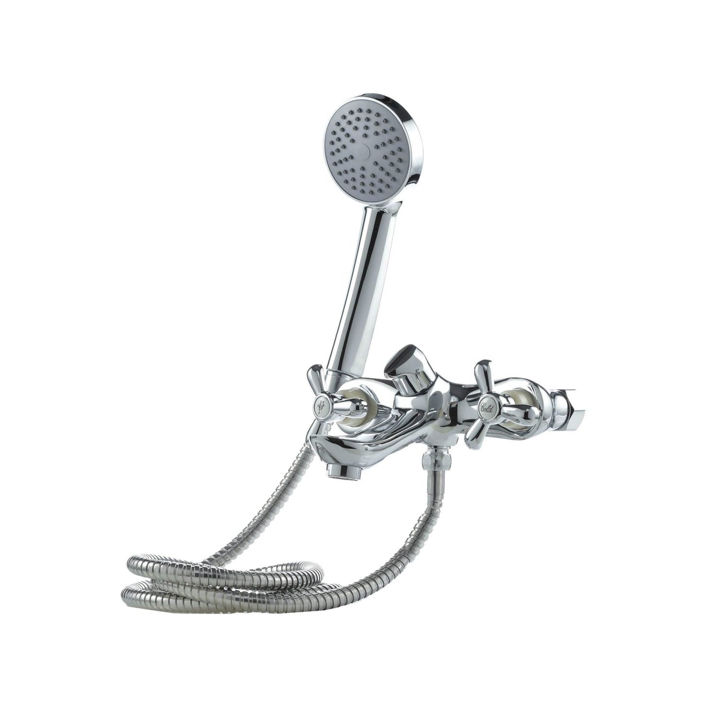 Baterie cada Hi-Non N023-525, dubla comanda, cartus ceramic 40 mm, racorduri incluse - ZEP.RO - Ți-e la îndemână!