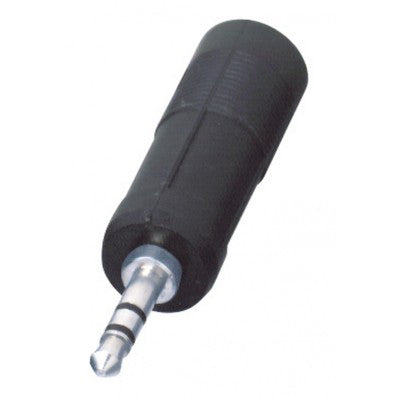 Adaptor audio, mufă stereo 3,5 mm - 2x prize 6,3 mm, AC 6