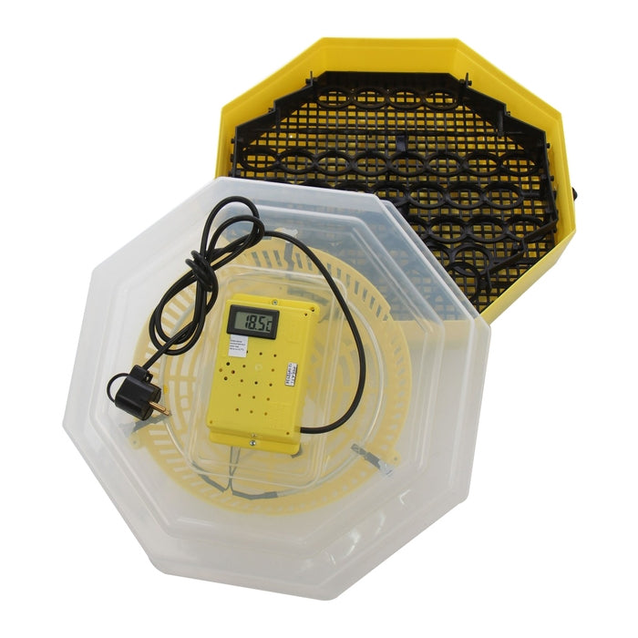 Incubator electric pentru oua, Cleo  ZEP 5DT, cu dispozitiv intoarcere, termometru capacitate 41 oua