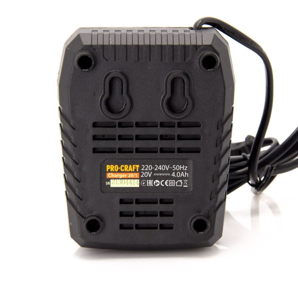 Incarcator pentru drujba electrica PKA40Li si RCS40Li, protectii integrate, indicator nivel energie