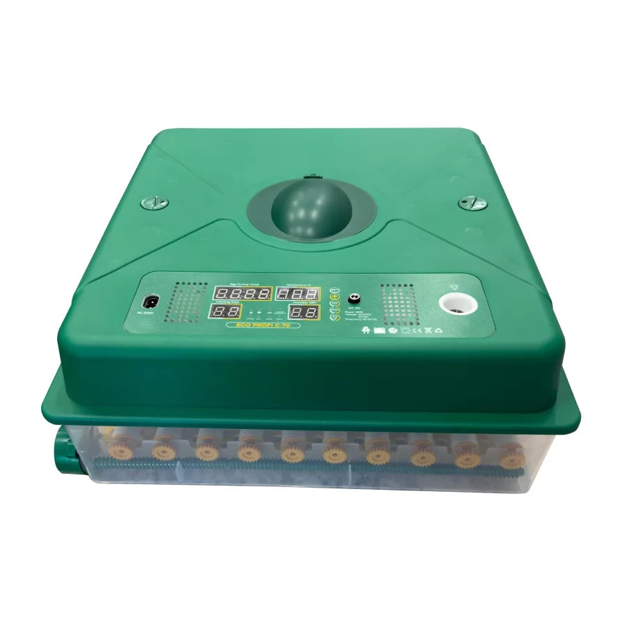 Incubator automat Zep PROFI-70, pana la 70 oua, rotire automata 360°, control temperatura si umiditate