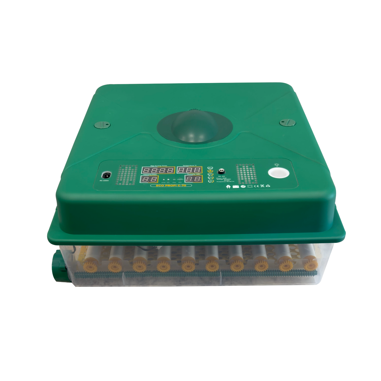 Incubator automat 70 oua ZEP ECO PROFI C-70,control digital, intoarcere automata