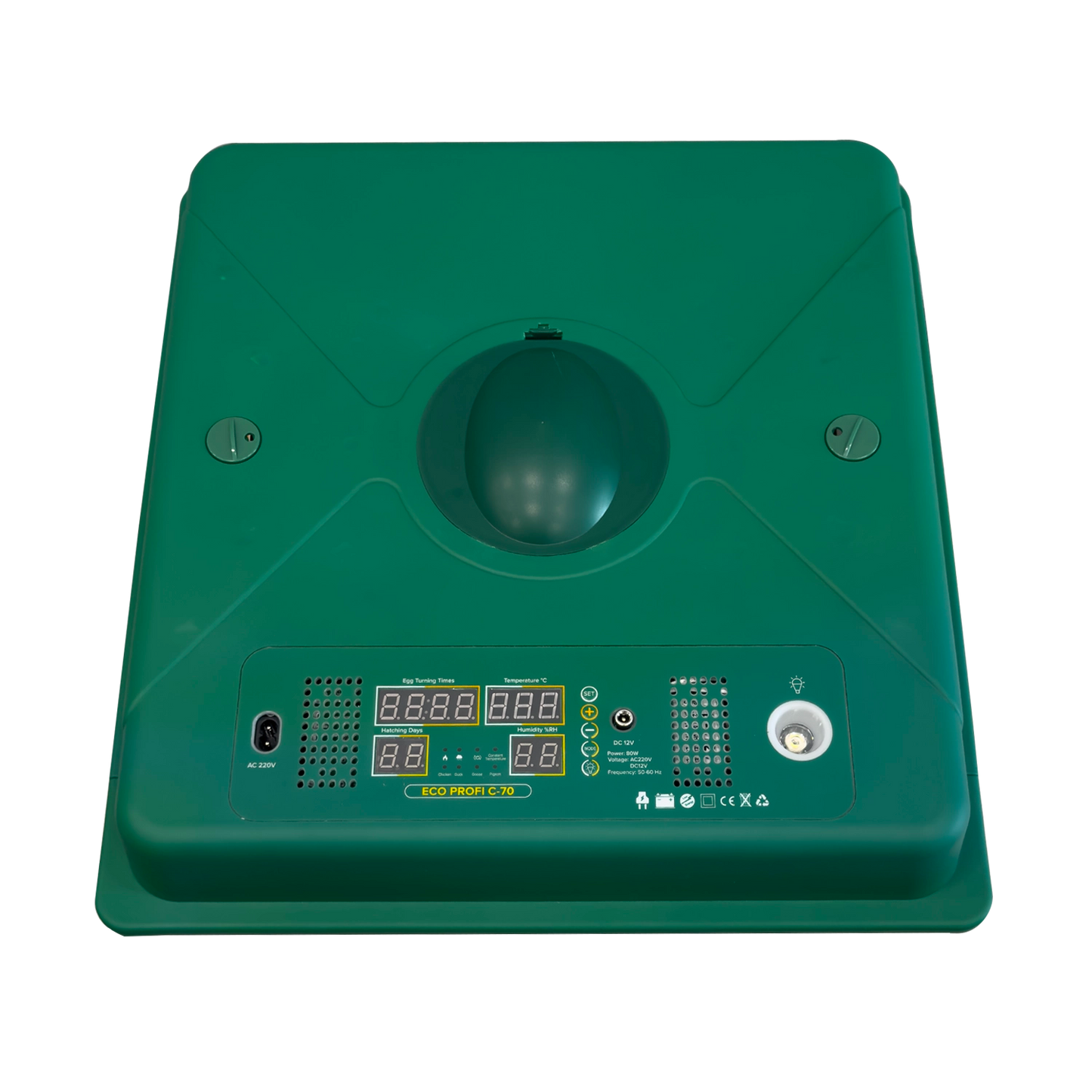 Incubator automat 70 oua ZEP ECO PROFI C-70,control digital, intoarcere automata