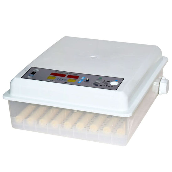 Incubator automat ZEP MS-64, 64 oua, 12V/220V, intoarcere automata, afisaj digital