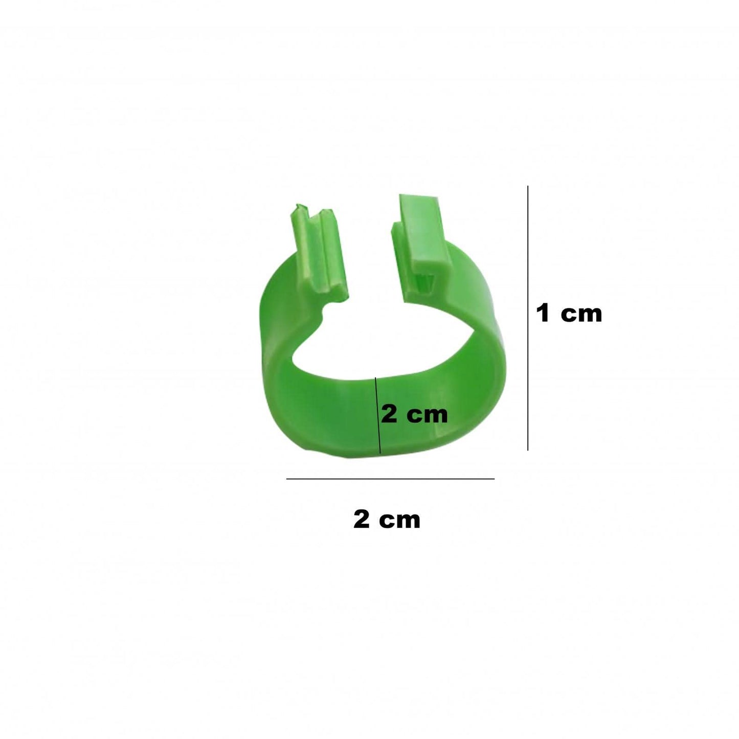 Set 100 inele de picioare pentru pasari, diametru 16 mm, verzi, Tehno Ms G03501 - ZEP.RO - Ți-e la îndemână!