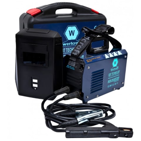 Invertor sudura WertCraft WRT-005, 20-300A, 230V, IP21S, MMA, accesorii incluse, valiza transport