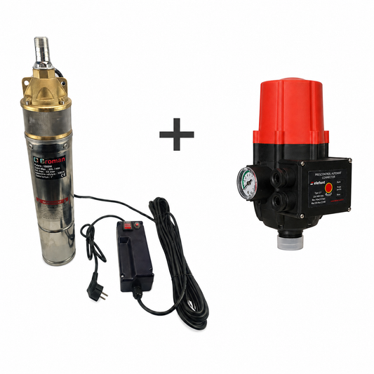 Kit pompa submersibila Broman BRM01826 cu prescontrol Elefant EF-16971