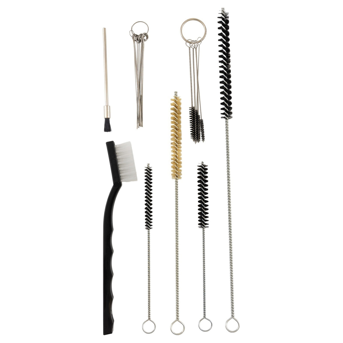 Kit Curatare Pistol Vopsit ROTOR, 21 perii, accesoriu