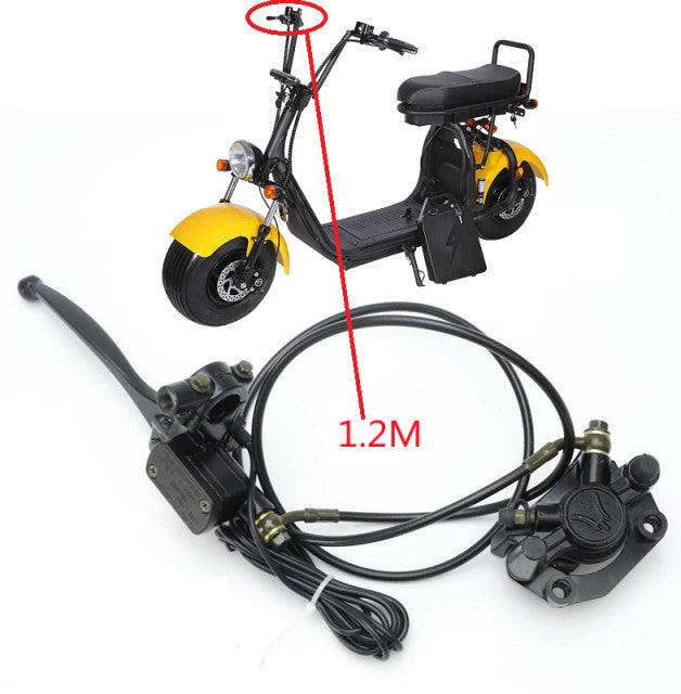 Kit pentru scuter frana hidraulica scuter electric City Coco (dreapta - fata - 120cm) 120cm