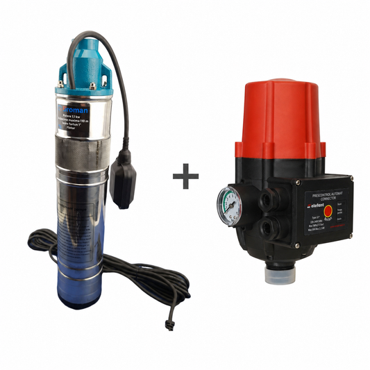 Kit pompa submersibila Broman BRM01034 cu prescontrol Elefant EF-16971