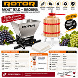 Teasc manual ROTOR FP-18 de 18 litri