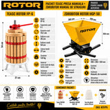 Teasc manual ROTOR FP-6 de 6 litri