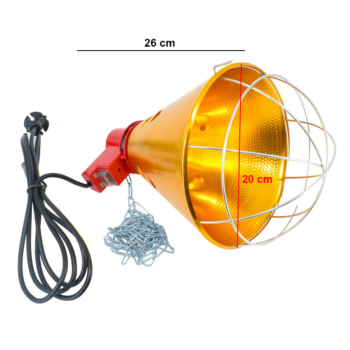 Lampa model S1005A pentru bec cu infrarosu