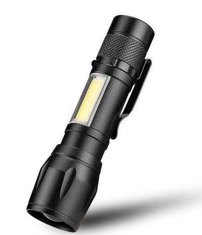 Lanterna LED Aluminiu cu Zoom Vargo VL1234, acumulator, incarcare USB