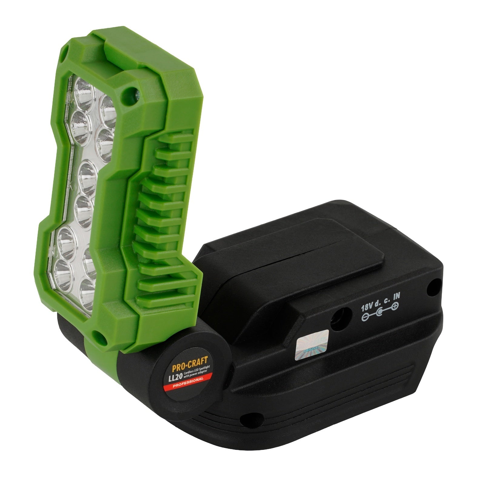 Reflector LED Portabil Acumulator ProCraft LL20, 500 lm, negru