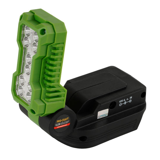 Reflector LED Portabil Acumulator ProCraft LL20, 500 lm, negru