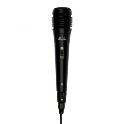 Microfon dinamic de mana M61, cardioid, XLR–Jack 6.3 mm, cablu detasabil, cu buton on/off