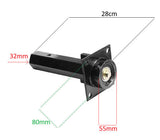 Manicot cu flansa si rulment pentru motosapa 186F, ax 32 mm - vedere 3