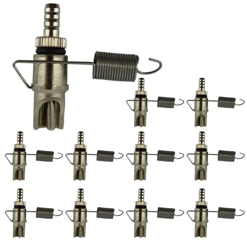 Set 10 adapatoare din inox pentru chinchilla, Tehno Ms #029 - ZEP.RO - Ți-e la îndemână!