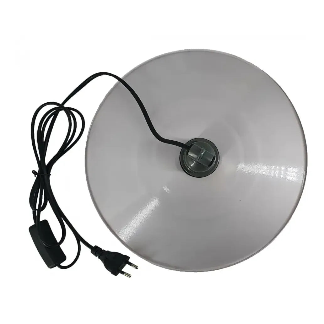 Lampa alba pentru bec ceramic/ infrarosu, model S120, Tehno Ms #14401 - ZEP.RO - Ți-e la îndemână!