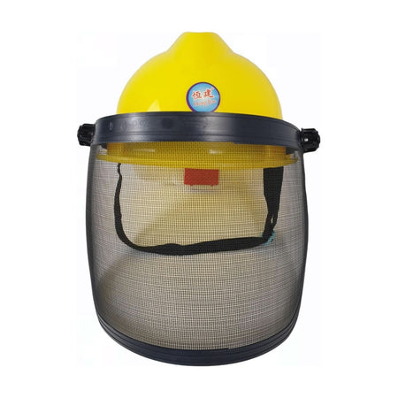 Masca protectie pentru motocoasa cu casca 8922, galbena - ZEP.RO - Ți-e la îndemână!