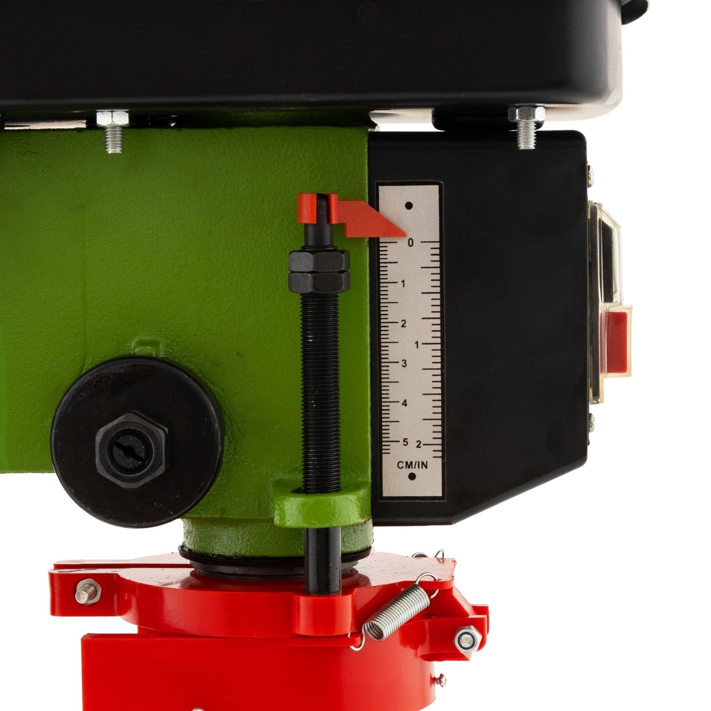 Masina de gaurit de banc Procraft BD1550, 375W, 16 mm, 5 viteze, cursa 50 mm, mandrina cu bacuri, menghina 55 mm