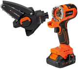 Masina de Insurubat MT20 Multifunctionala Brushless 3 Capete 2 Acumulatori si Incarcator MAX 20V ONE EvoTools