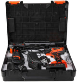 Masina de Insurubat MT20 Multifunctionala Brushless 3 Capete 2 Acumulatori si Incarcator MAX 20V ONE EvoTools