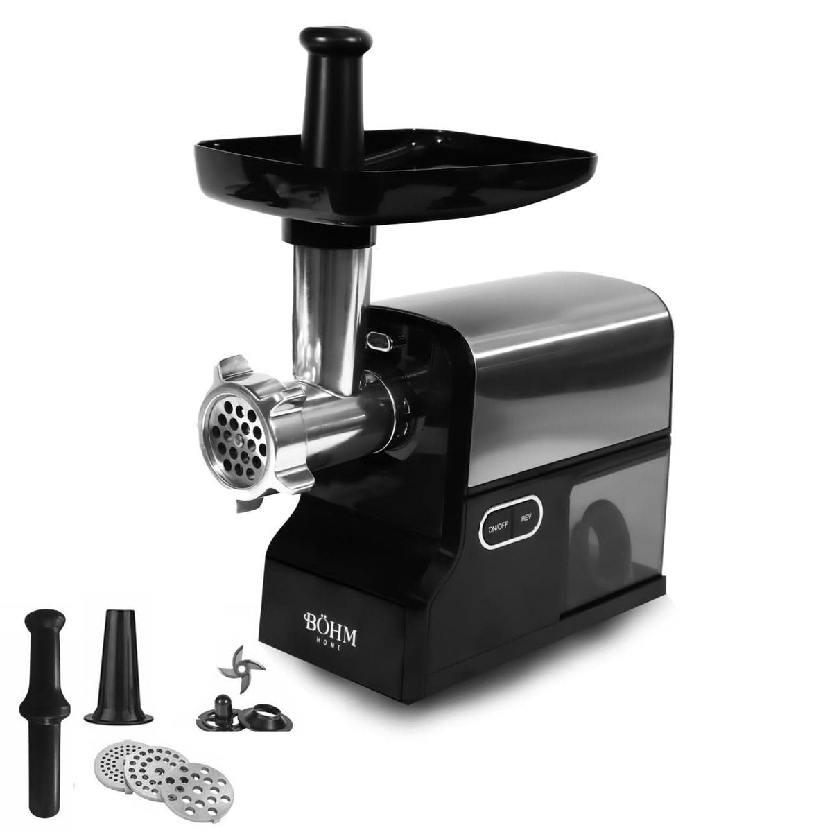 Masina de Tocat Carne Electrica Bohm BMG6050R, 1.7 kg/min, 500-1600W