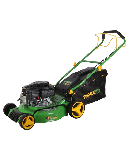 Masina de tuns iarba pe benzina PARTNERPRO PMT-60, 3CP, autopropulsie, 60L, 460mm