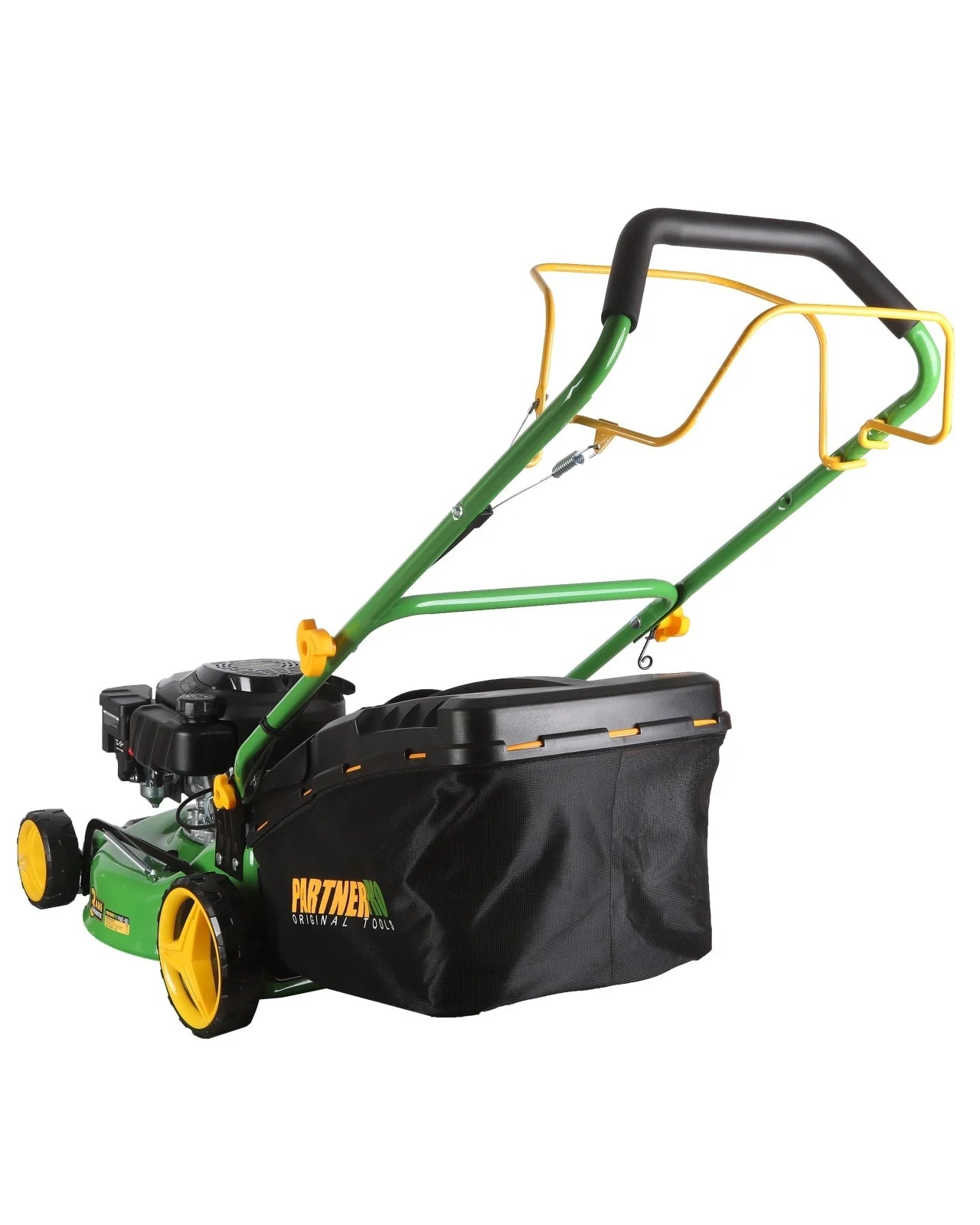 Masina de tuns iarba pe benzina PARTNERPRO PMT-60, 3CP, autopropulsie, 60L, 460mm