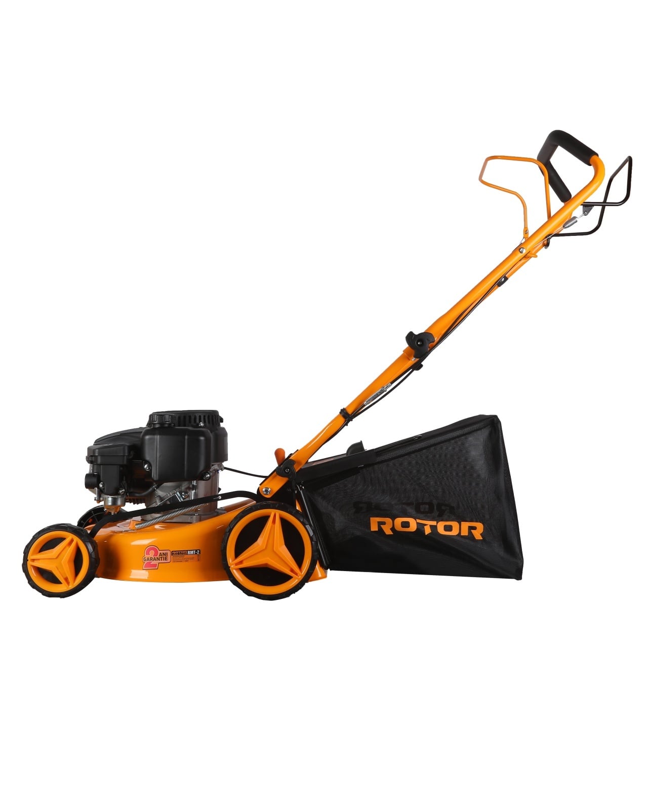Masina de tuns iarba pe benzina ROTOR RMT-2, 2.5CP, autopropulsie, 40L, 400mm