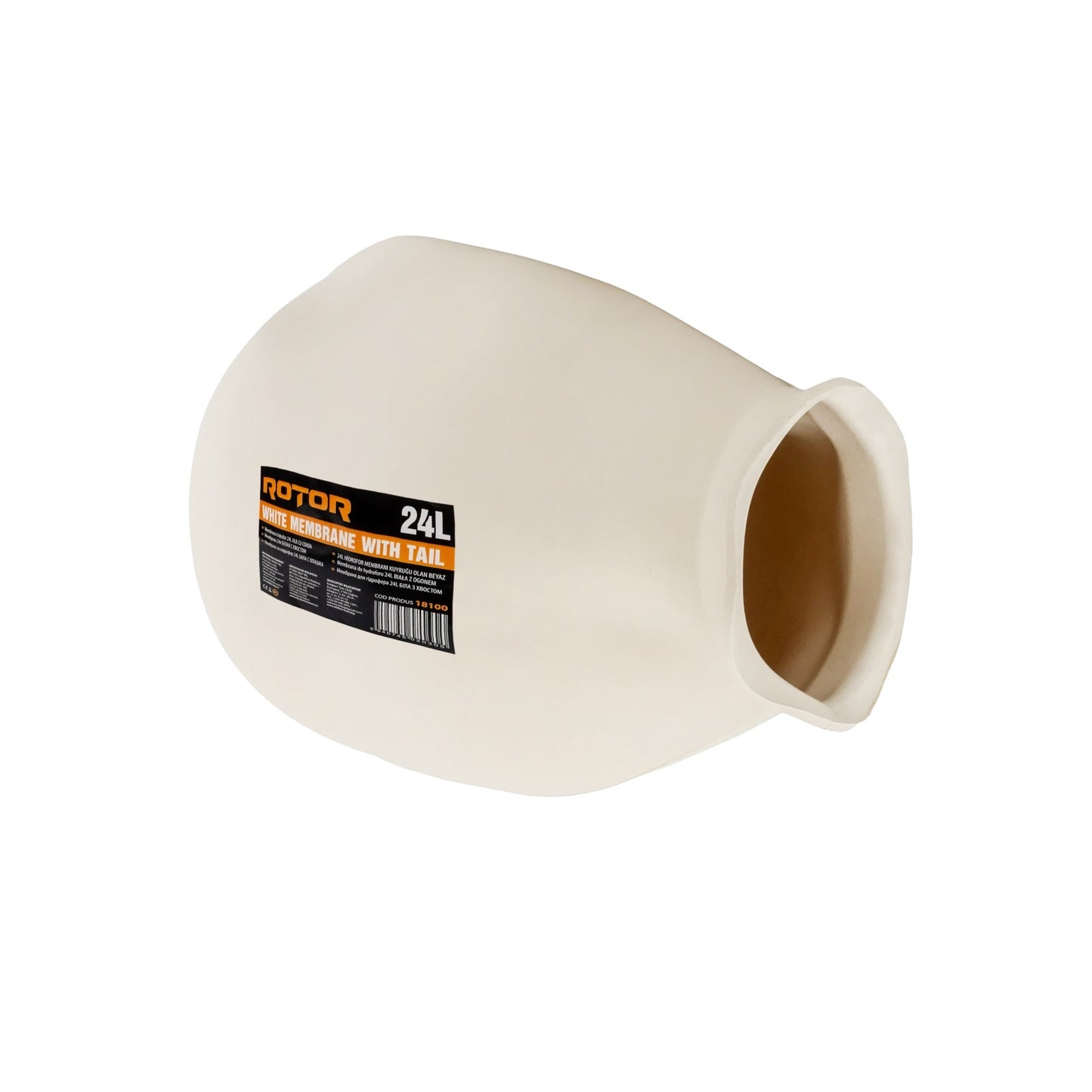 Membrană pentru hidrofor 24L Alb cu coadă ROTOR RMH-24CW