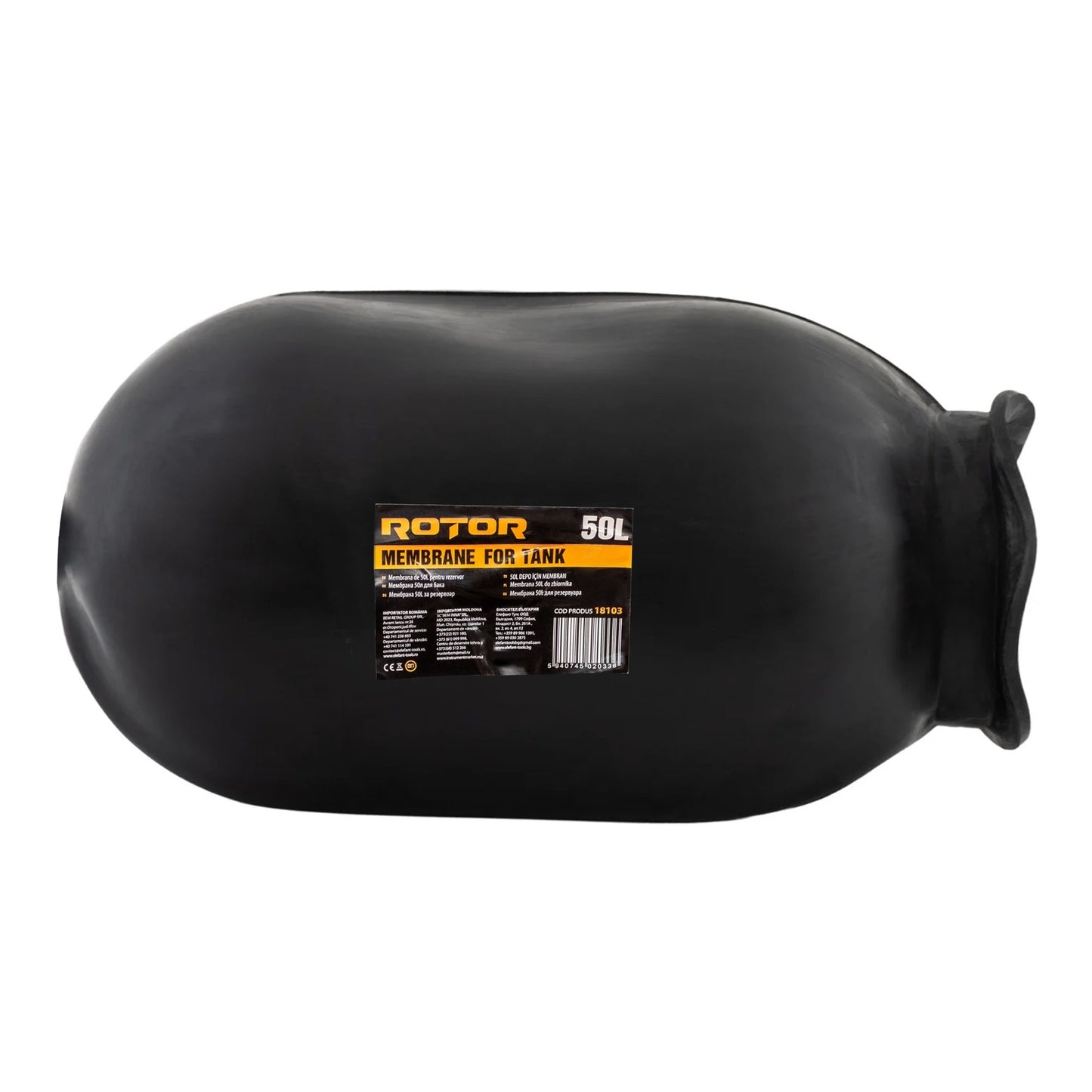 MembranAƒ pentru hidrofor 50L Negru fAƒrAƒ coadAƒ ROTOR RMH-50B