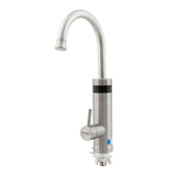 Robinet instant electric MIXXUS Electra 340-ES, 3 kW, otel inoxidabil, montaj pe chiuveta
