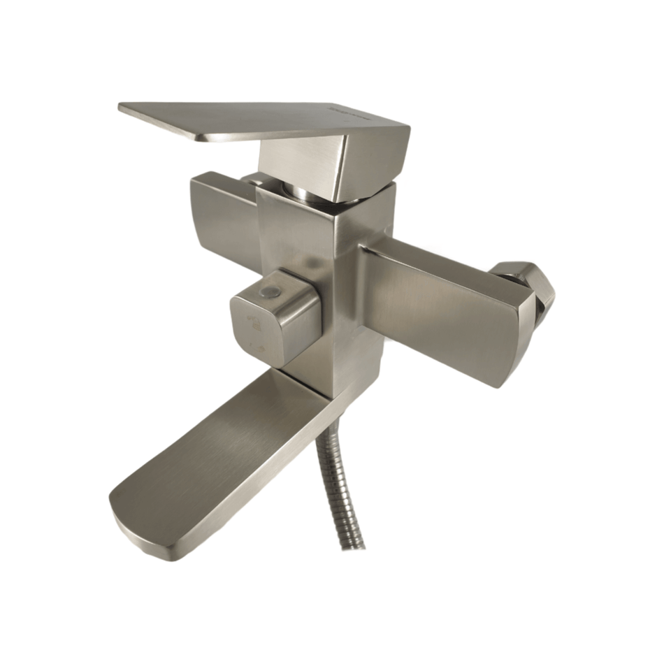 Baterie cada din otel inoxidabil Mixxus Kub-009, monocomanda - ZEP.RO - Ți-e la îndemână!