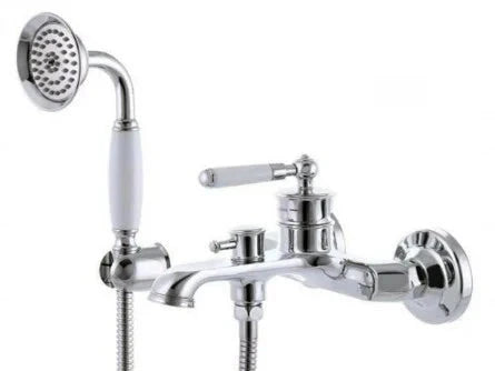 Baterie cada MIXXUS Premium Vintage 009 Euro, monocomanda, alama, finisaj crom, para de dus inclusa