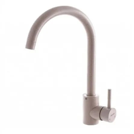 Baterie lavoar MIXXUS SUS-011-322, alama, finisaj emailat bej, monocomanda, cartus ceramic 40 mm