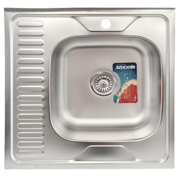 Chiuveta bucatarie Mixxus Z6060R-06-160MD din inox - ZEP.RO - Ți-e la îndemână!
