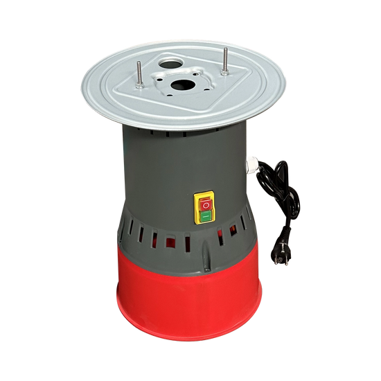 Moara cereale ZEP EUROMILL-25, motor 1000W 100% cupru, 300 kg/h, galeata 25L, 4 site incluse