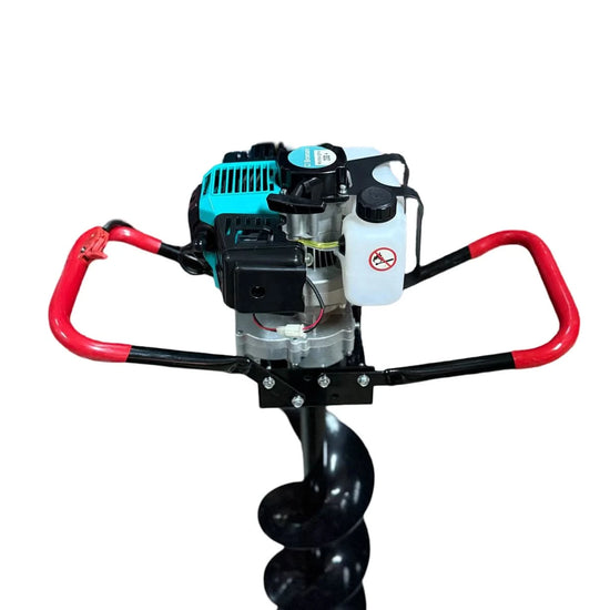 Motoburghiu BROMAN 52cc, 2.5CP, motor 2 timpi, burghiu 200x800 mm, Easy Start