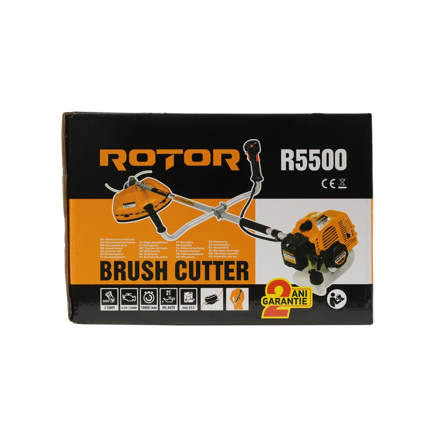 Motocoasa pe benzina ROTOR R5500 - 4.7 CP, 5500W - detaliu 17